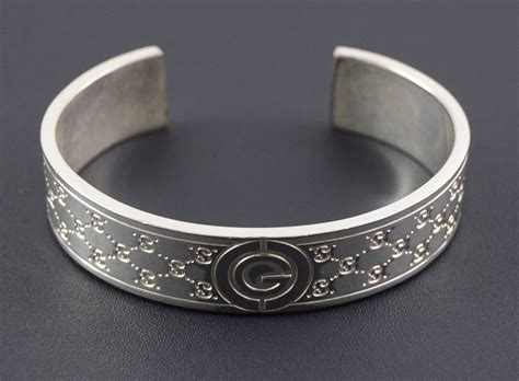 gucci silver bracelets|vintage gucci silver bracelet.